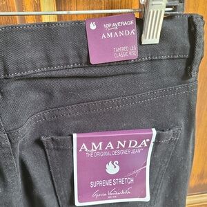 NWT gloria vanderbilt Amanda jeans sz 10p